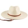 Weaving Straw Hat for Adult Beach Getaways Straw Weaving Hat Breathable Adult Sunproof Hat with Adjustable Chin Rope