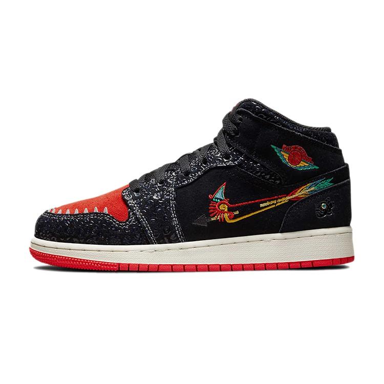(GS) Air Jordan 1 Mid SE SiEMPRE Familia Kids DN5121-001 EU 37.5