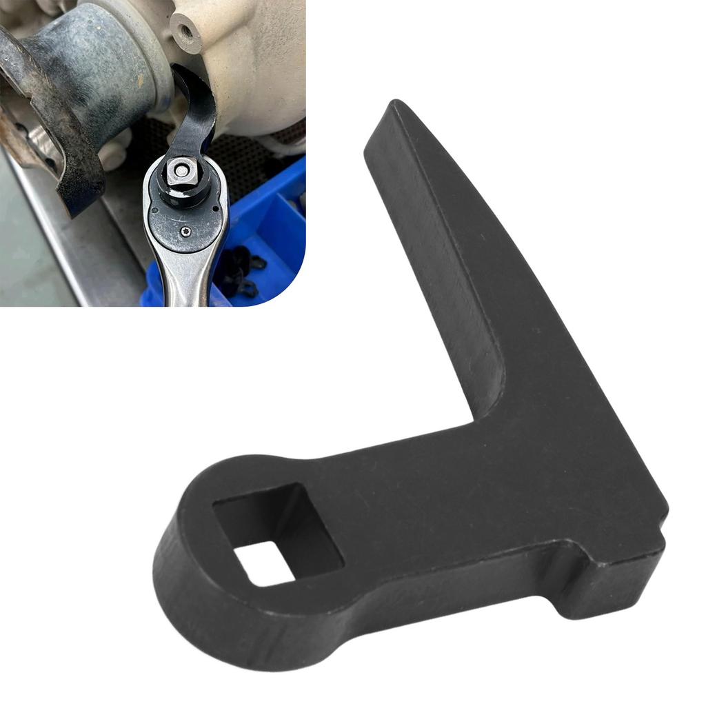 L Shaped Crowbar Adapter Head Tool Heavy Duty Pry Bar Wrench Adapter Head Half Shaft Removal Tool