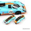 Porsche Bay Key Shell for New Cayenne, Panamera, 718, and Macan Models
