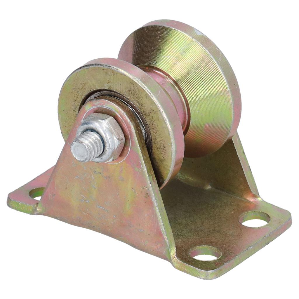 32mm V?Type Groove Wheel Heavy Duty Wire Rope Rail with 2.5mm Bracket for Moving Door