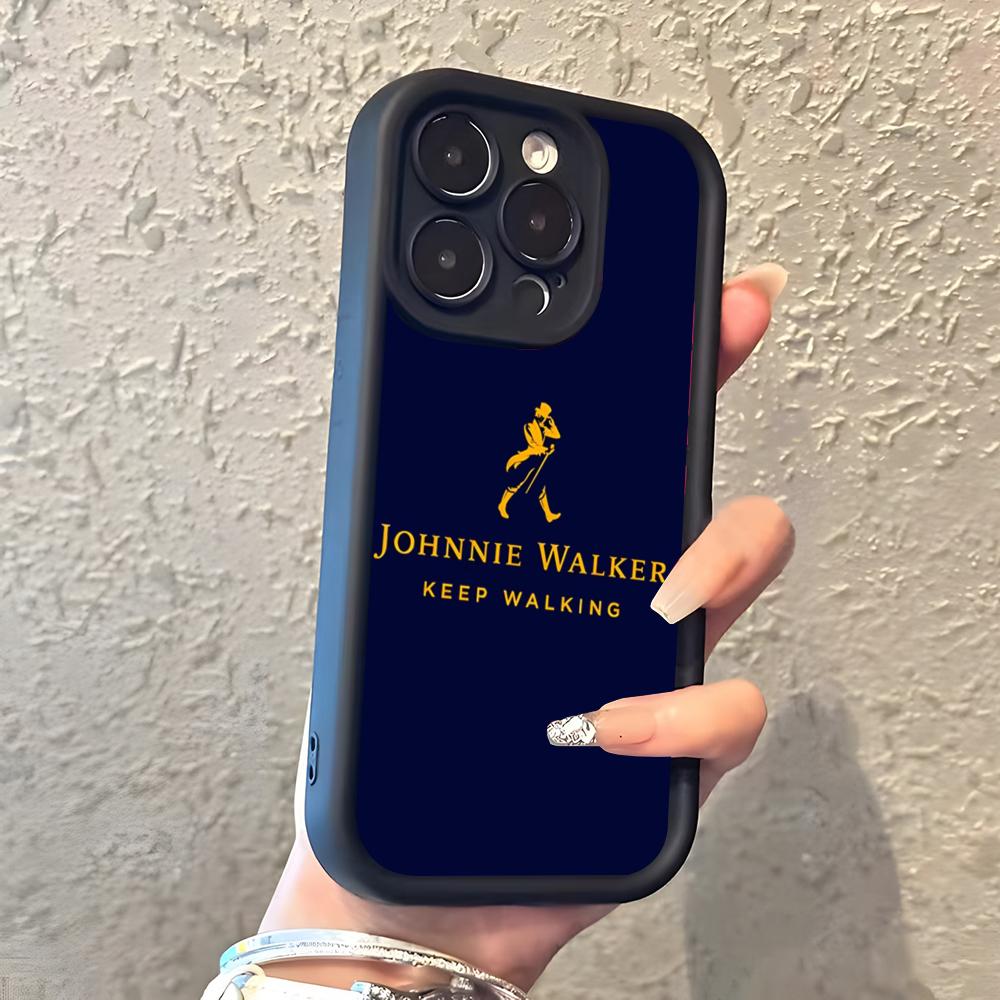 

JohnnieS WalkerS Logo Phone Case For IPhone 17 Pro Max 16 15 14 Pro Max IPhone 13 Pro Max 11 Plus Silicone Cover iPhone 14 Plus