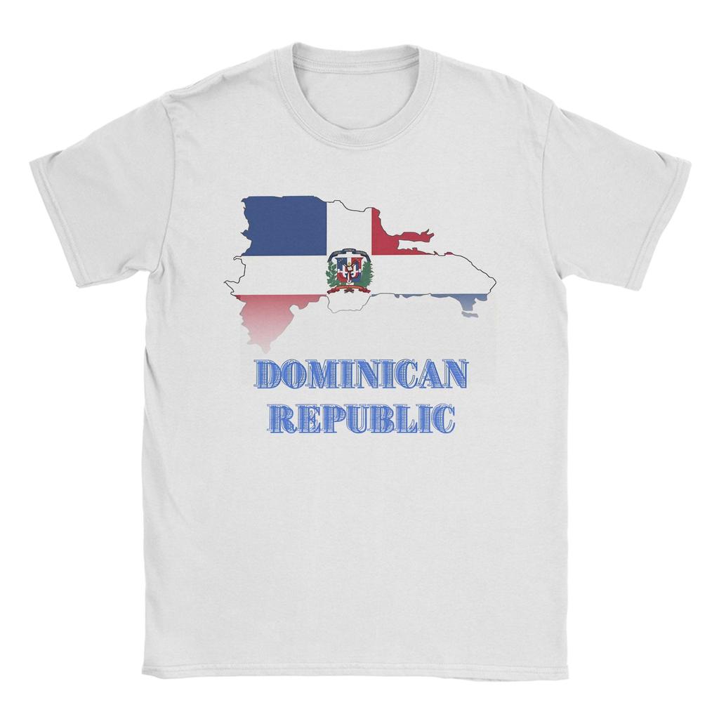 Vintage T Shirt Summer Dominican Republic Trending T Shirts Cotton Tee Shirt for Couple Y2K Funny Wholesale Short Sleeve Tees