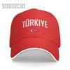 Unisex Sandwich TuRKIYE Turkey Flag And Font Baseball Cap Unisex Women Hip Hop Caps Snapback Golf Hat Fishing