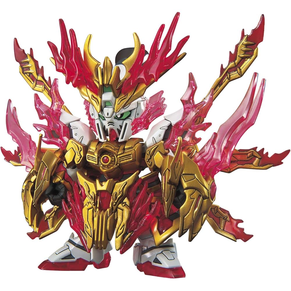 Bandai Spirits SD Gundam Sangokuden En'Chi God Gundam Color-Coded Plastic Model Kit BAS5058923