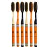 Orange High-end Extended Widened Brush Head Toothbrush,suitable for Travel and Family Use, Suitable for Deep Cleaning Men Women