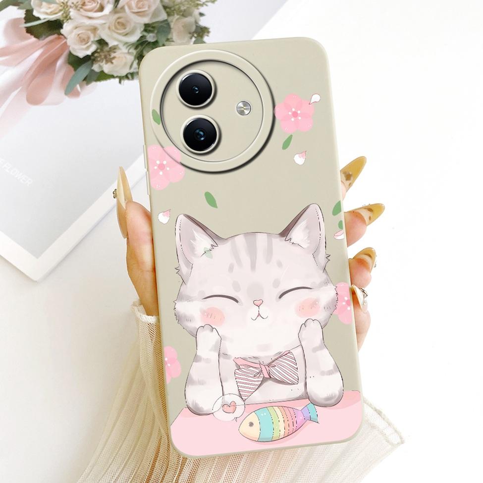 Casing For ITEL S24 Cover Fashion Cartoon Cute Funny Painted Silicone Funda For S24 ITEL S667LN Phone Case