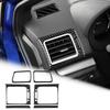 AIRSPEED Subaru WRX Exclusive Accessory Real Carbon Fiber Car Side Dashboard Vent Frame Vent