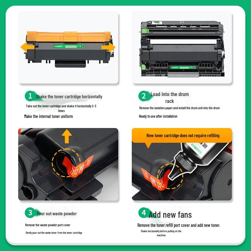 Compatible Brother TN2410 TN2420 High Capacity Black Toner Cartridge