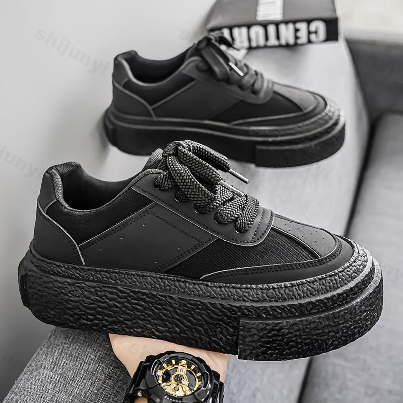 Fashion Men's Mesh Breathable Thick Soled Casual Sport Shoes 2025 Autumn New Low Top Comfortable Fashion Trend Versatile Chunky sneakers