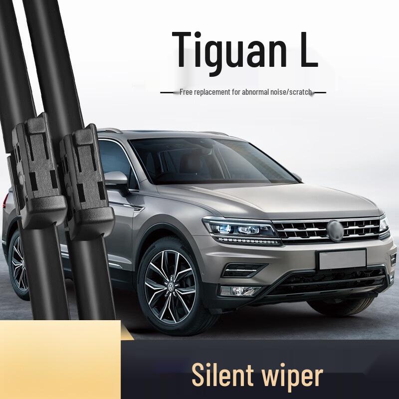 Совместимые бескаркасные дворники для Volkswagen Tiguan L (Модели 2017-2020), Передний задний Tiguan L [Rear Wiper Only]