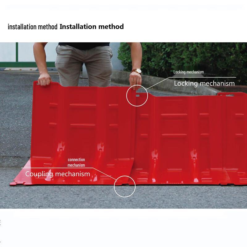 Portable ABS Flood Control Barrier