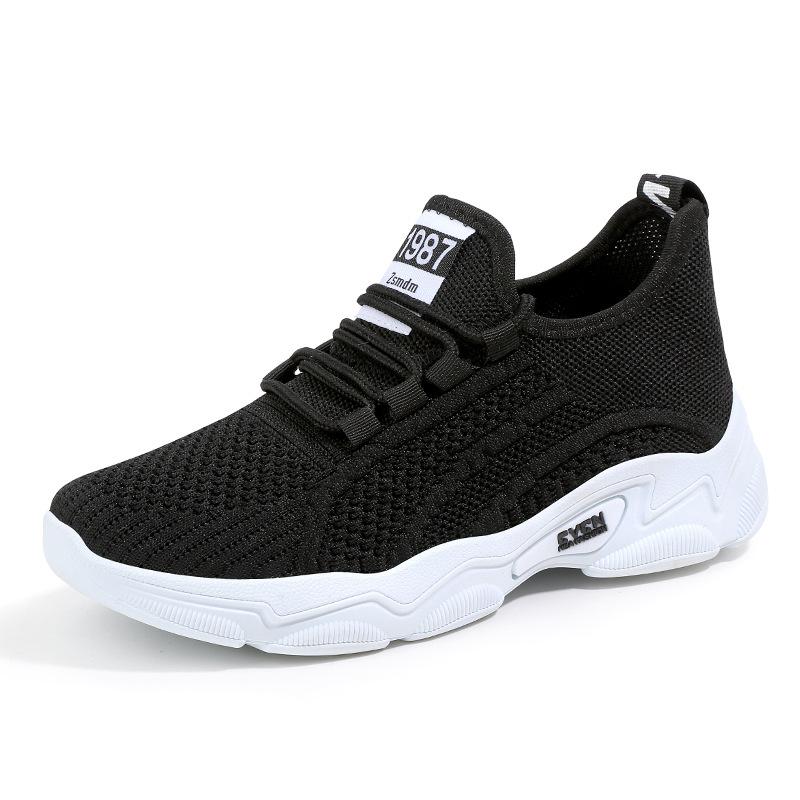 2023 Summer New Women's Shoes Casual Sports Shoes Comfortable Breathable Running Flying Knitting Shoes