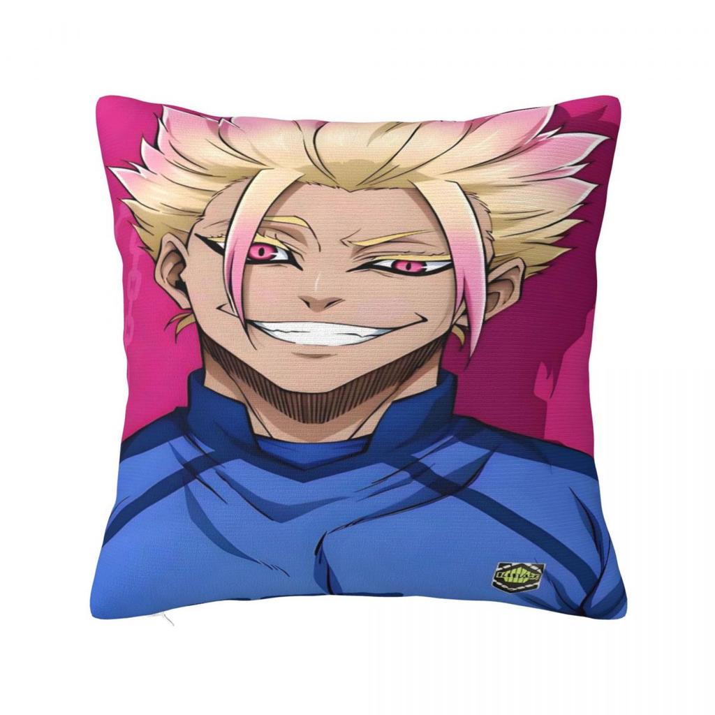 Pillow Case Anime Shidou R-Ryusei Square Pillow Cover Retro Trendy Cushion Cover Graphic Pillowcases For Sofa Bedroom Home Decor