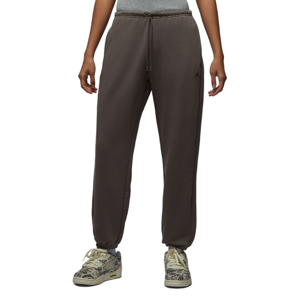 

Jordan Lace-Up Elastic Waistband Tapered Knit Sports Pants Women bottoms IB2505-040 L