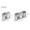 Bathroom Toothbrush Racks Free Punching Brush Set Tooth Cup Holder Teeth Vertical Cup Holder