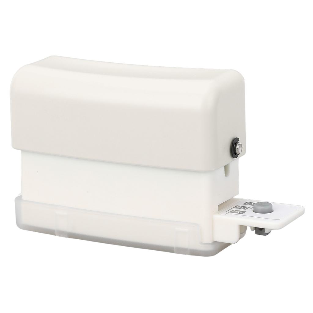 Hole Paper Punch White Color Accurate ABS Portable Mini 6 Holes Puncher for Home and Office