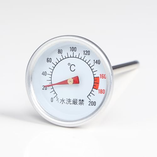 PEARL METAL 90mm Analog Tempura Pot Thermometer HC-607
