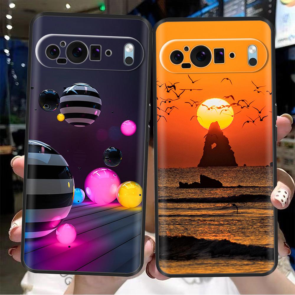 Hülle Für Google Pixel 10 Pro XL Modisches Design Weiches Silikon Matt Handyhülle Rückseite für Google Pixel10 Pro XL Hüllen Funda