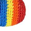 Soft Beanbag Throwing Balls for Kids Crochet Footbag Juggling Balls Handheld Crochet Sandbag Set for Kindergarten Elementary Sports Outdoor Play Toy