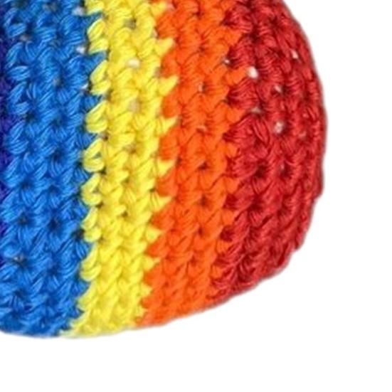 Soft Beanbag Throwing Balls for Kids Crochet Footbag Juggling Balls Handheld Crochet Sandbag Set for Kindergarten Elementary Sports Outdoor Play Toy