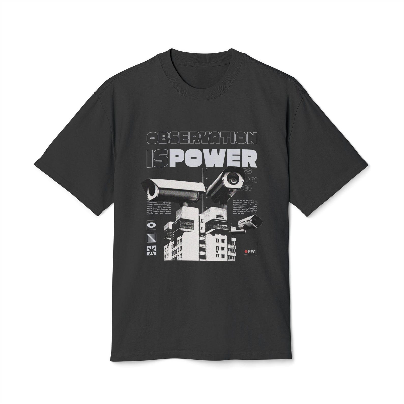 Brutalist T-Shirt, Faded Urban Tee, Architecture Shirt, Unisex Top, Street Style Fashion 2XL