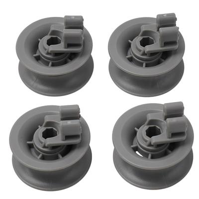 4x Basket Roll for Dishwasher Top Basket UNIVERSAL For Bosch For Siemens 611666