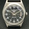 USED VINTAGE SEIKO 5 AUTOMATIC 7025A JAPAN MENS BLACK COLOR DIAL WATCH A434210-2 R120-a434210