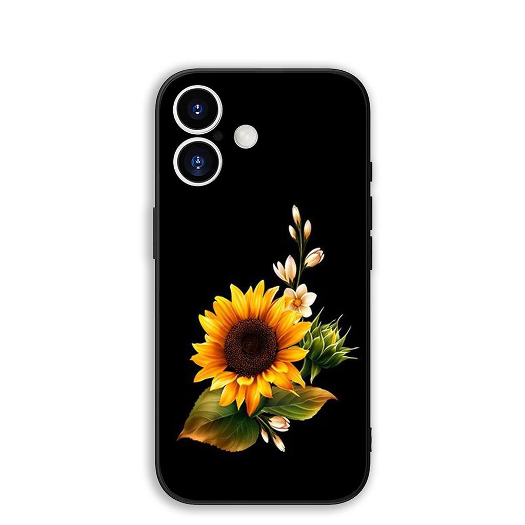 Cover for Motorola Moto G82 G20 G22 G23 G32 G8 G7 G9 Power Plus G41 G30 G71 E22 E13 E20 E32 Phone Case With Sunflower Flower