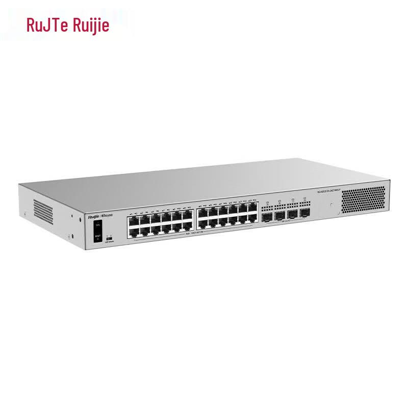 Ruijie RG-NBS3120-24GT4MS-P 24-Port Gigabit PoE Managed Switch with 2.5G SFP Uplinks