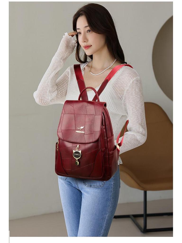 2024 Women's Trendy Patchwork Travel Backpack