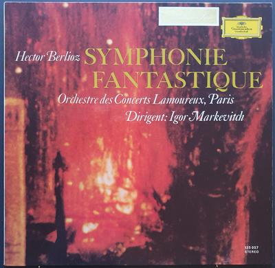 LP Record HECTOR BERLIOZ / ORCHESTRE DES CONC - Symphonie Fantastique 135057 Deutsche Grammo Germany Classical Used