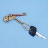 Nautical Solid Brass, Copper Boatswain Bosun Whistle Key Chain
