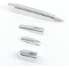 Car Accessories Fit for Toyota Highlander 2020 2021 2022 2023 2024 2025 Rear Window Wiper Cover Trim (Glossy Chrome Style) ABS 4PCS