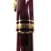 Very Good MONTBLANC Fountain Pen Meisterstück Classic White Star Bordeaux 18K Used
