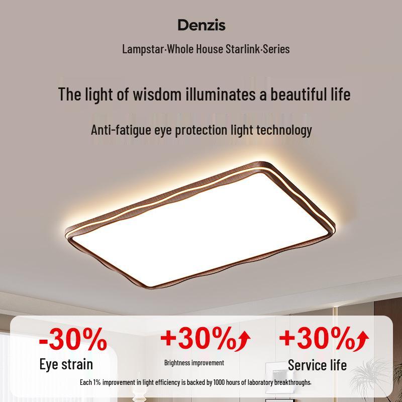 Minimalist Full Spectrum LED Ceiling Light for Living Room, Hall, Bedroom (Zhongshan Lighting)