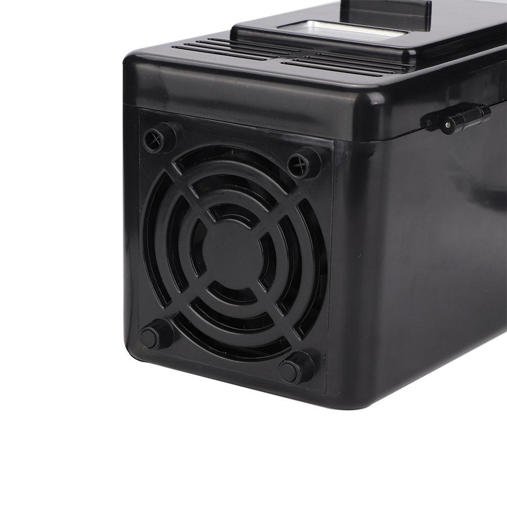 Mini USB Office Mini oppvarming og kjøling Dual Use bærbart kjøleskap Drikkekjøler(Svart)