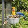 Anti-Splash Parrot Fruit and Vegetable Rack Removable Bird Fruit Holder  Bird Cage