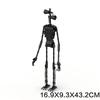 Black Mecha Robot Small Particle Boy Assembled And Inserted Building Block Toy