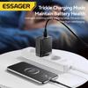 Essager 65W GaN Charger Quick Charge QC4.0 PD3.0 USB Type C Charger Portable Fast Charger For Laptop iPhone 15 14 13Pro MacBook
