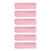 6pcs Hair Rollers Aluminum Sheet Thermal Lengthening Hair Roller Hair Styling Tools For Bangs Medium Short Hair
