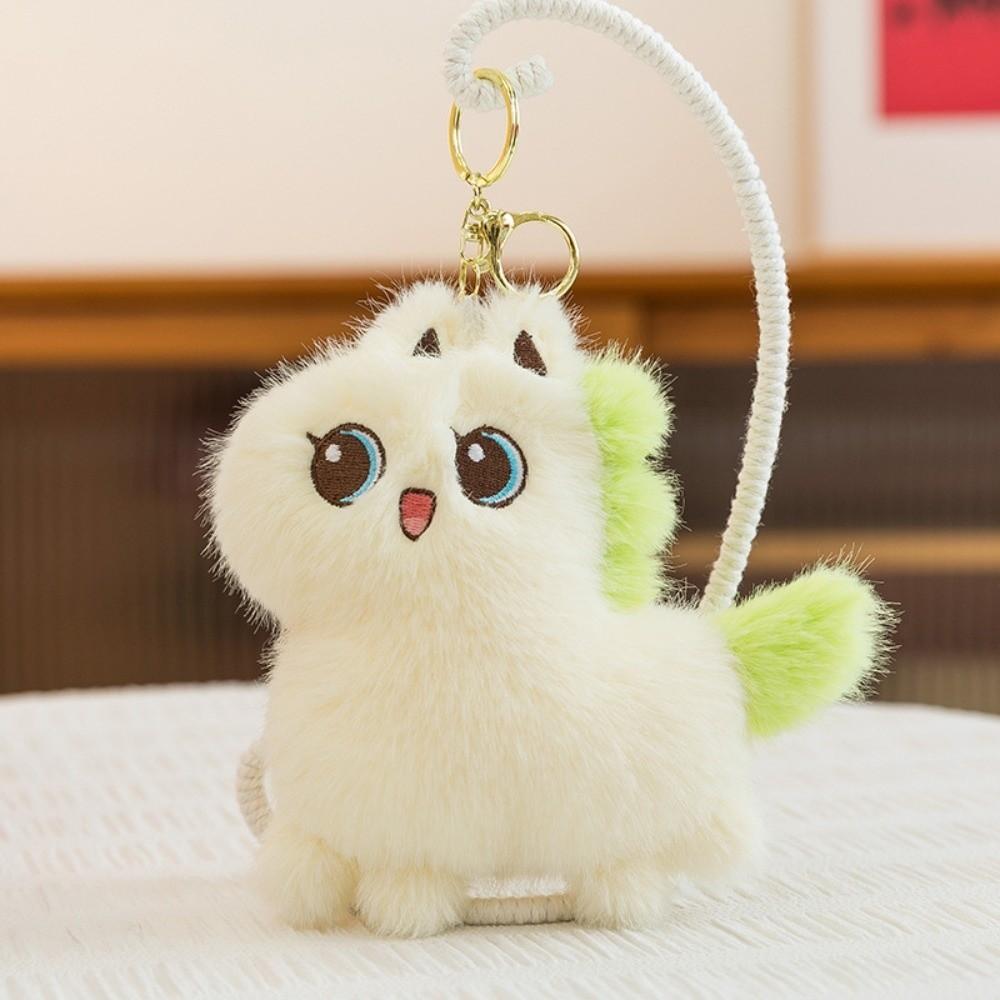 PP Cotton Horse Plush Keychain Press To Sound Horse Plush Doll Keyring  Year of Horse