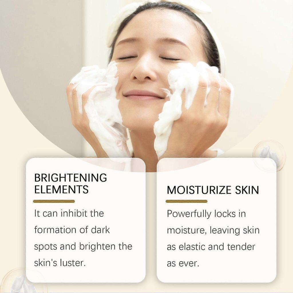 West Month Blackhead Cleansing Facial Cleanser Cleanses The Face, Moisturizes The Skin, And Gently Nourishes The Foaming Facial Cleanser