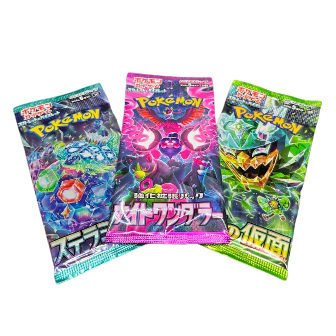 Nintendo Pokémon Booster Pack Set of 3
