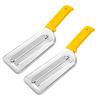 2Pcs Onion Slicer Stainless Steel Cabbage Shredder Safe Grip Vegetable Slicer for Sugarcane Potatoes Coleslaw