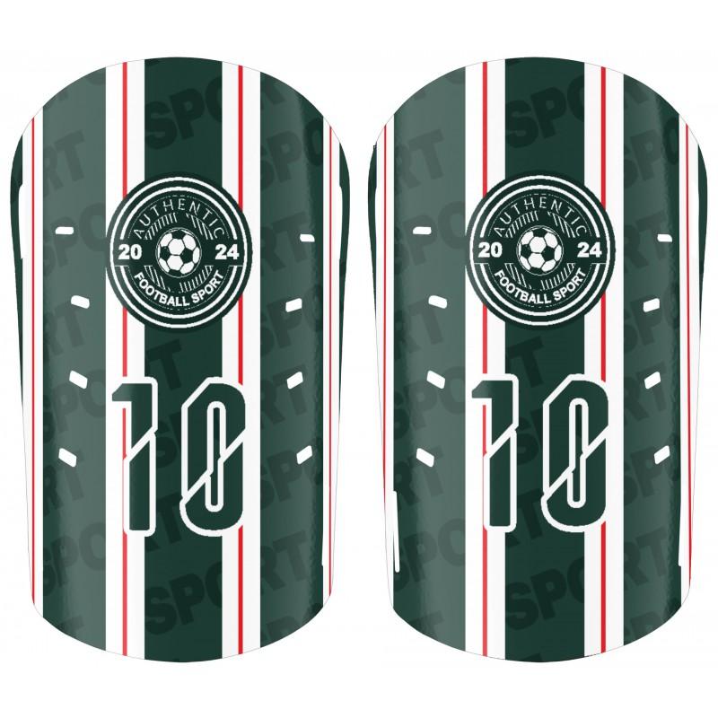 Professional Soccer Shin Guards With Sublimation Print Training Match Use
