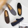 Fashion Stylish Trend Mens Casual Shoes Handmade Lazy Shoes Leisure Walk Male Loafers Moccasins Breathable Slip On Flats Driving Shoes