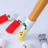 4Pcs/Set Noise Reduction Knitted Table Leg Cover Non Slip Chair Feet Socks  Furniture Legs