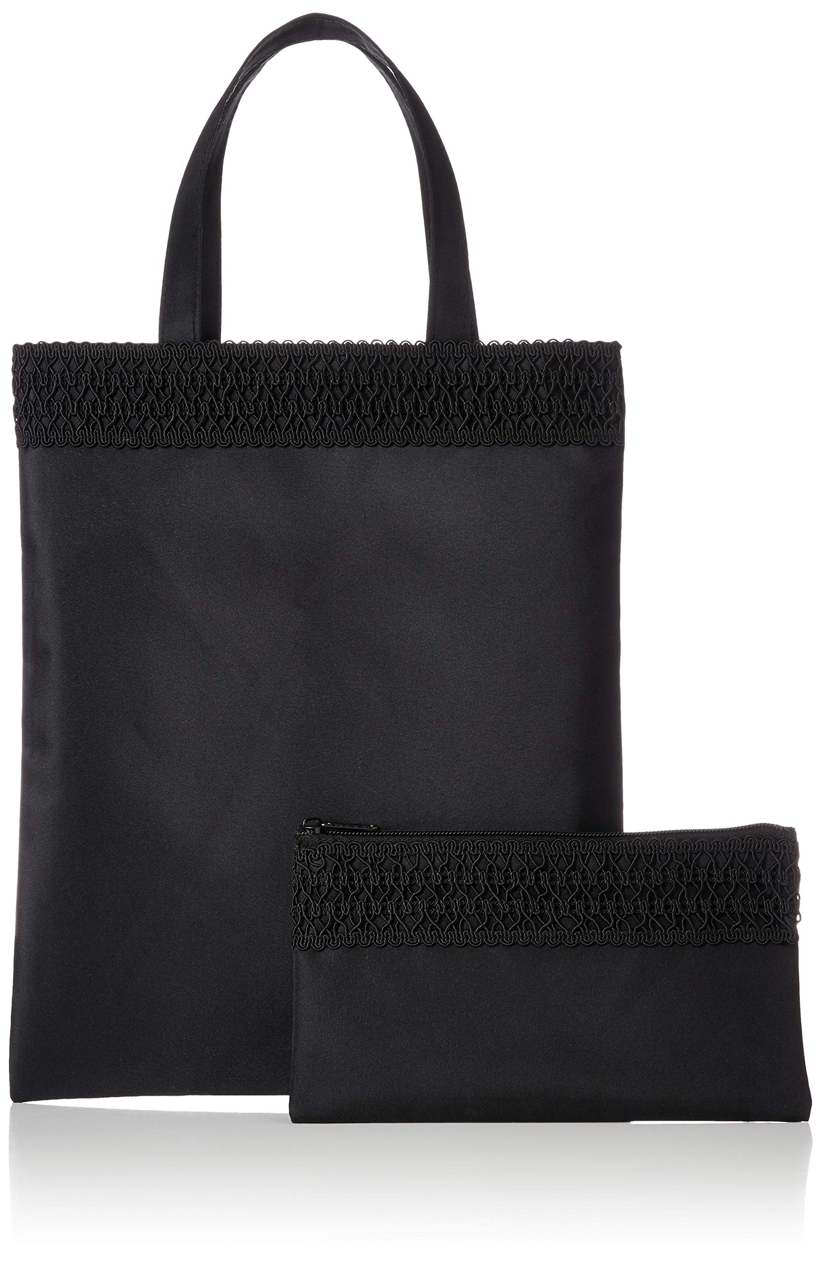 

Fette Formal Набір з 2 сумок з мереживом 5100, Чорний, чорний