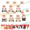 18+ Adult Building Block MOC Anime Action Figure Sexy Model Date Cartoon Swimwear Girl Hair Kit Ornament Toy Gift Collection F31